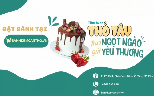 BÁNH KEM THỎ TÂY – TIỆM BÁNH KEM NGON, GIAO NHANH TẠI Ô MÔN – THỚI LAI – CHÂU VĂN LIÊM – CẦN THƠ