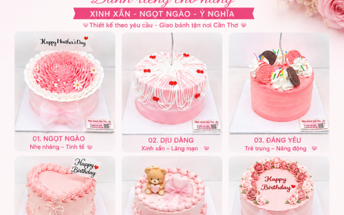 BÁNH KEM TONE HỒNG DÀNH CHO NỮ – XU HƯỚNG HOT ĐƯỢC YÊU THÍCH NĂM NAY