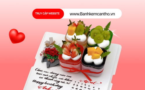 Bánh kem viết lời chúc dành cho người thương – Ngọt ngào từ Thỏ Tây