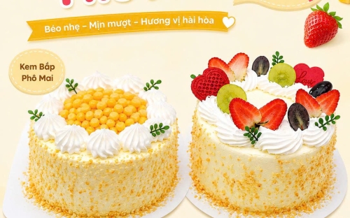 Kem Bắp Phô Mai Tại Thỏ Tây Bakery – Hương Vị Được Nhiều Khách Hàng Yêu Thích