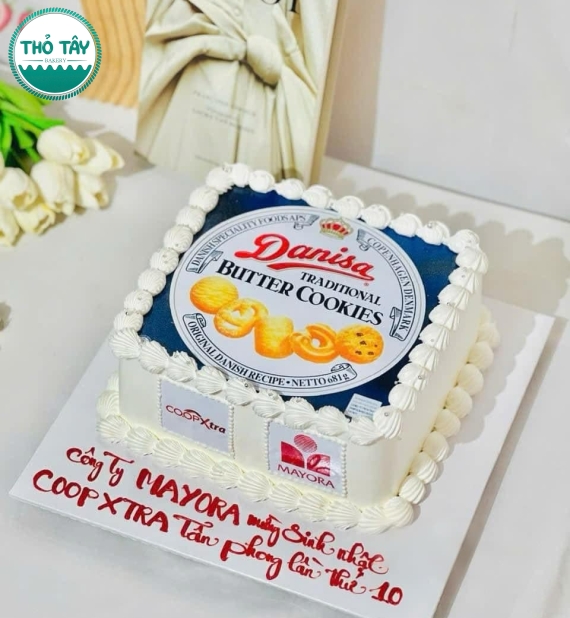 Bánh Kem Mừng Thành Lập Công Ty – Tặng Đối Tác Sang Xịn