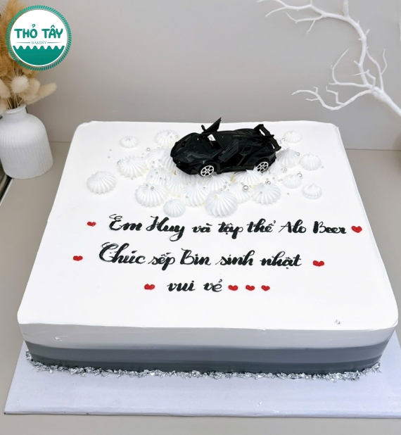 Bánh kem hình vuông tặng thầy giáo 20/11