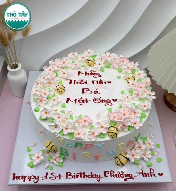 Bánh Kem Hoa Tặng Chị Gái