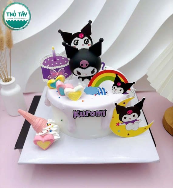 Bánh Kem Kô rô mi ,làm theo yêu cầu cho bé gái