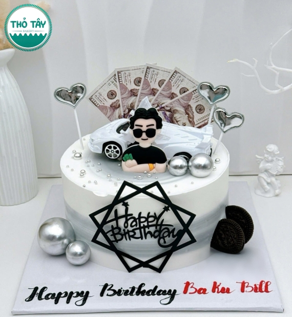 Bánh kem dành cho nam siêu ngầu