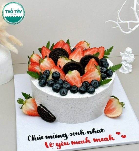 Bánh Kem trái cây chúc mừng sinh nhật anh trai
