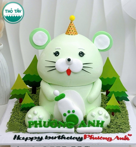 Bánh Kem thôi dành cho bé gái tuổi con chuột