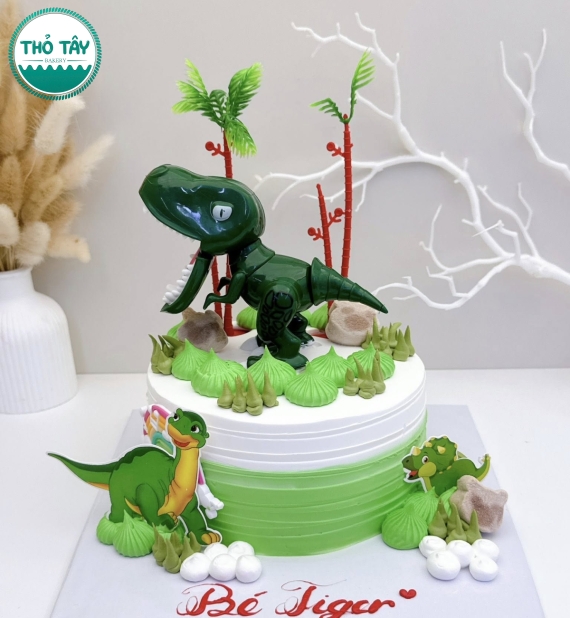 Bánh kem dành khủng long,cửa hàng bánh kem cần thơ