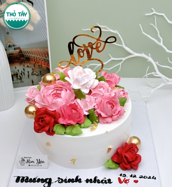 Bánh Kem mừng ngày 8/3 tặng mẹ