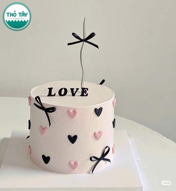 Bánh kem style Hàn Quốc đơn giản-bánh kem thỏ tây 