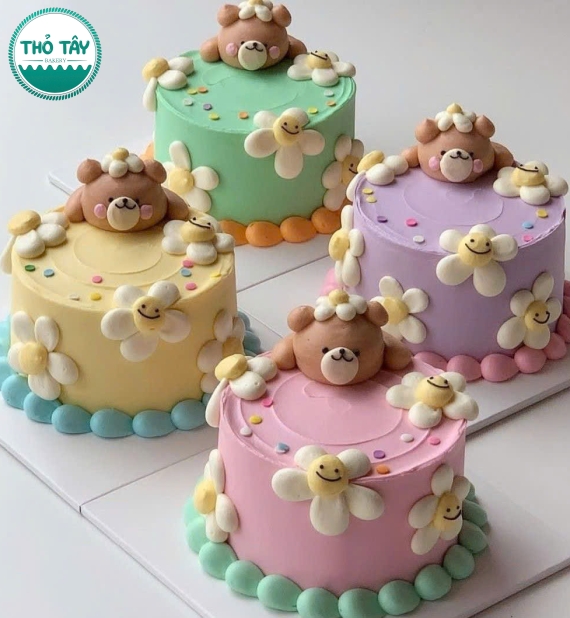 Bánh kem style Hàn Quốc tại cần thơ