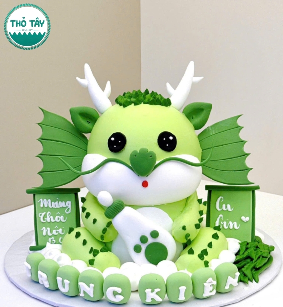 Mẫu bánh kem thôi nôi -bánh kem thỏ tây cần thơ