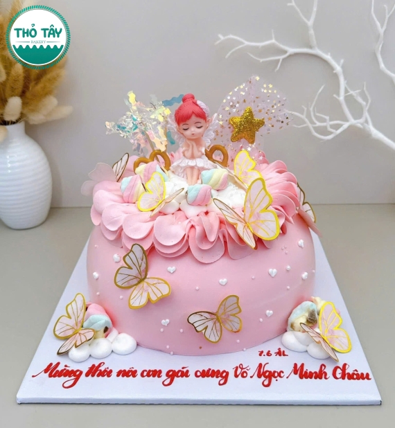 Bánh kem dành cho bé gái công chúa -bánh kem cần thơ