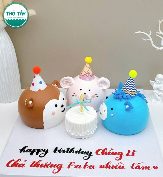 Bánh kem hàn quốc dành cho hội bạn thân tại Thỏ Tây