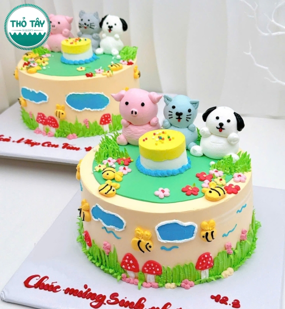 Bánh kem dành cho bé gái siêu hot tại Cần Thơ