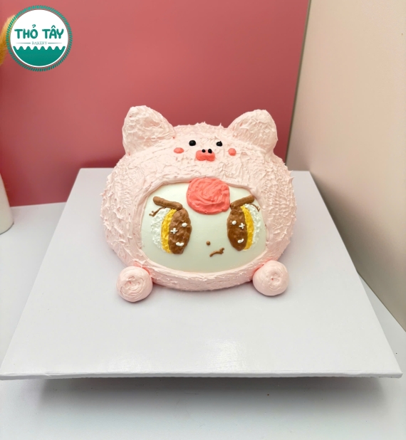 Bánh kem hàn quốc mẫu bánh dành cho bé gái