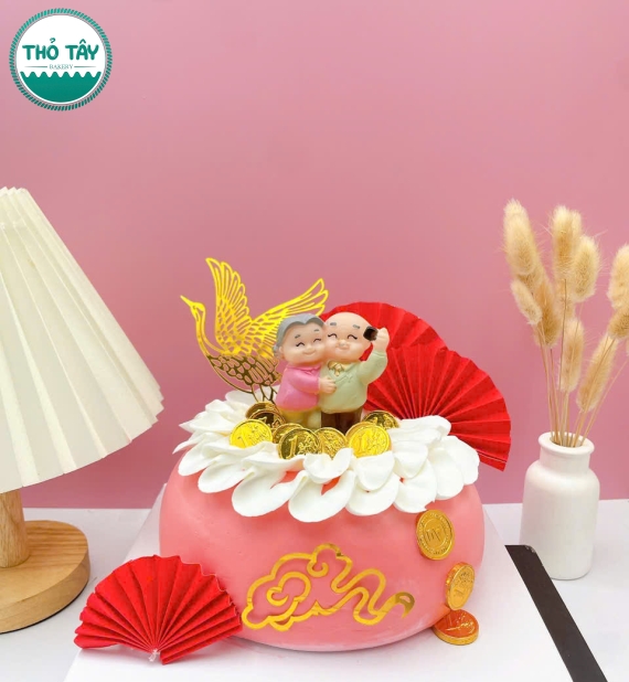 Bánh Kem Mừng Thọ Ông bà năm 2026