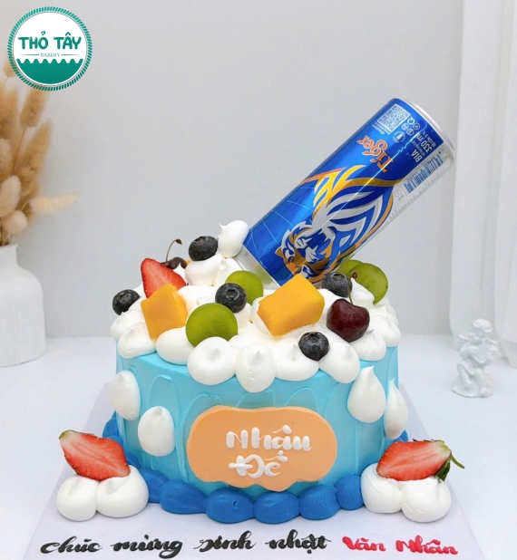 Bánh Kem trái cây dành cho nam làm theo yêu cầu