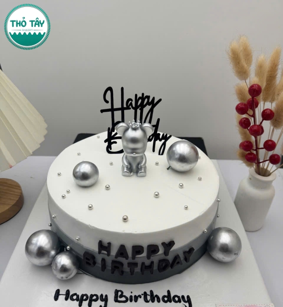 Bánh kem dành nam mẫu bánh đẹp Thỏ Tây