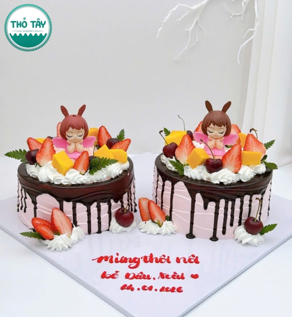 Bánh kem dành cho bé gái mẫu đẹp 2026