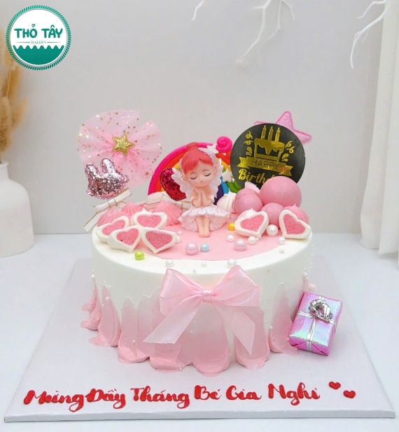 Bánh kem dành cho bé gái mẫu đẹp 2026 tại Thỏ Tây
