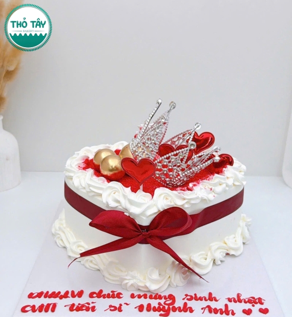 Bánh kem dành nam mừng kỷ niệm yêu nhau