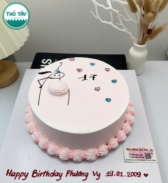 Bánh Kem dành cho nữ mẫu bánh đơn giản