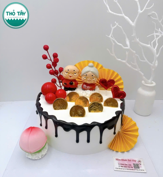 Bánh Kem mừng thọ ông bà hot 2026 tại cần thơ làm theo yêu cầu