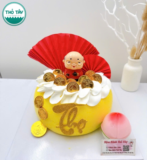 Bánh Kem chữ thọ mừng ông hot 2026