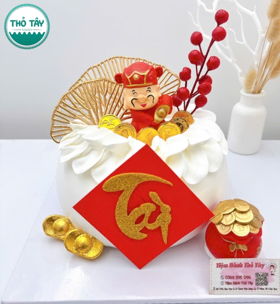 Bánh Kem khai trương tại Thỏ Tây-Cần Thơ chữ tài