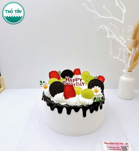 Bánh Kem trái cây mẫu bánh đơn giản hot tại cần thơ