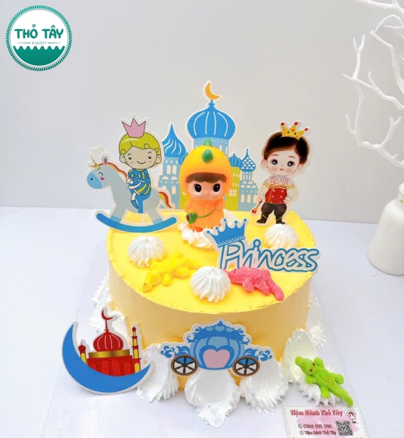 Bánh kem dành cho bé trai làm theo yêu cầu hot tại cần thơ