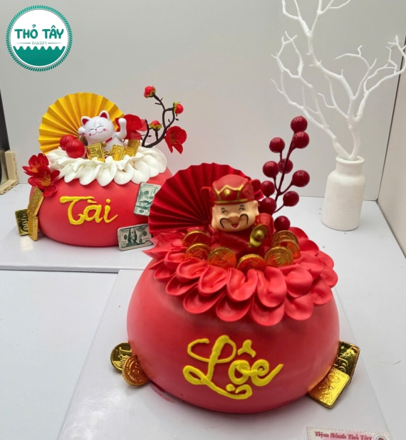 Bánh Kem khai trương mừng tiệm hoa