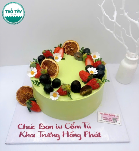 Bánh Kem trái cây mừng khai trương