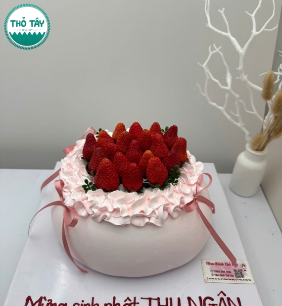 Bánh Kem túi tiền tone hồng tặng nữ