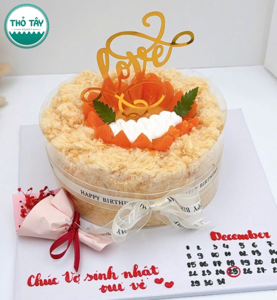 Bánh bông lan trứng muối tặng em yêu 8 tháng 3 hot 2026