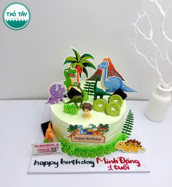 Bánh kem dành cho bé trai lên 1 tuổi hot tại Châu Văn Liêm