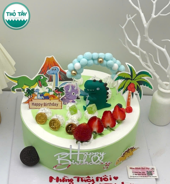 Bánh Kem trái cây dành cho bé trai hot 2026