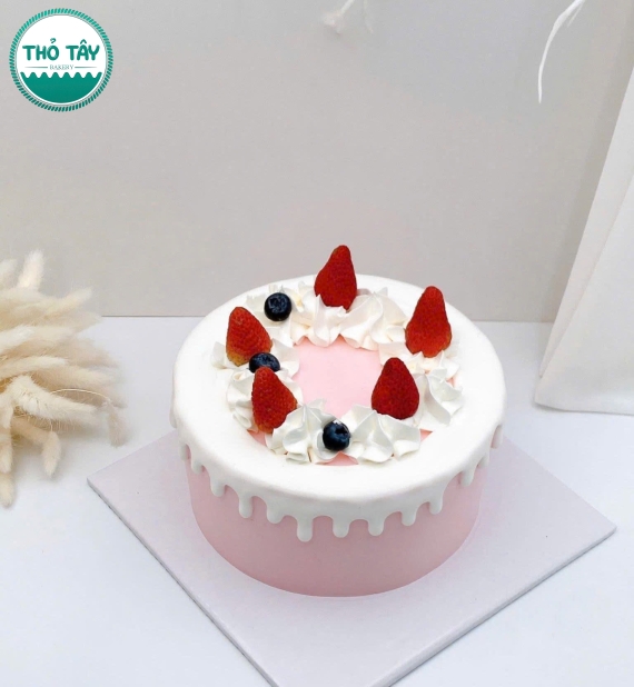 Bánh Kem trái cây size nhỏ dễ thương mix trái cây