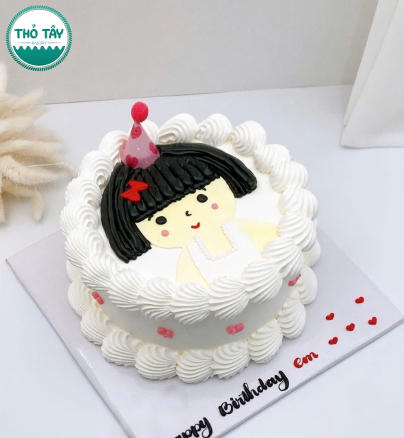 Bánh kem hàn quốc siêu đáng yêu 2026 dành cho con gái