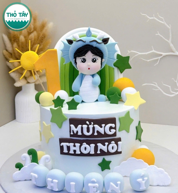 Bánh Kem thôi nôi làm theo yêu cầu