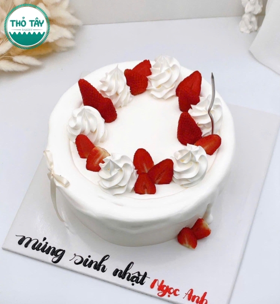 Mẫu bánh trái cây tặng bạn thân 