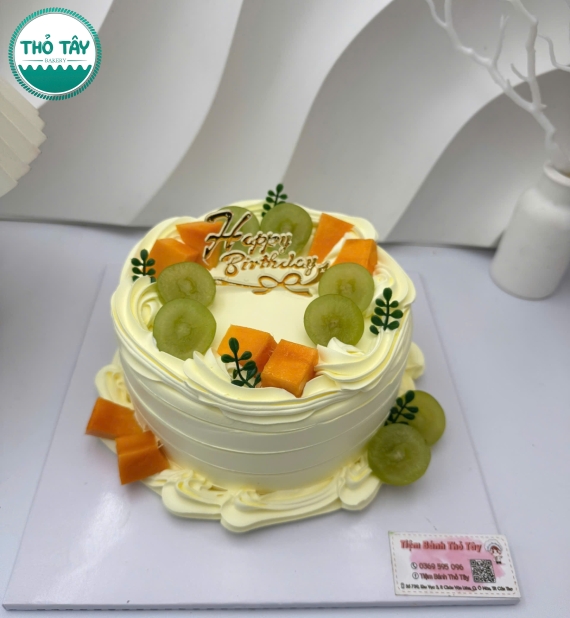 Mẫu bánh trái cây phô mai sữa tươi