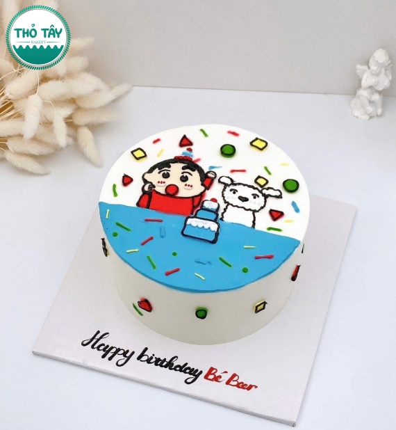 Bánh kem style Hàn Quốc dành cho bé gái