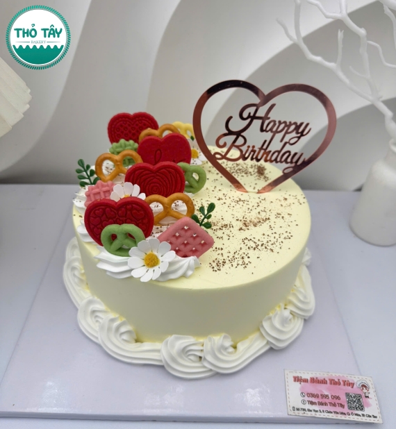 Mẫu bánh kem dành tặng nữ đẹp giao nhanh tại cần thơ
