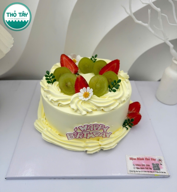 Mẫu bánh trái cây sữa tươi hot tại Thỏ Tây