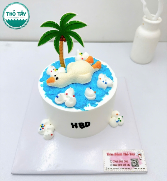 Bánh kem style Hàn Quốc mẫu bán đẹp hot tại Thỏ Tây