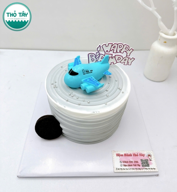 Bánh kem style Hàn Quốc tặng cho bé trai