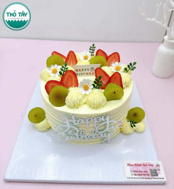 Bánh Kem trái cây hot tặng chị gái 