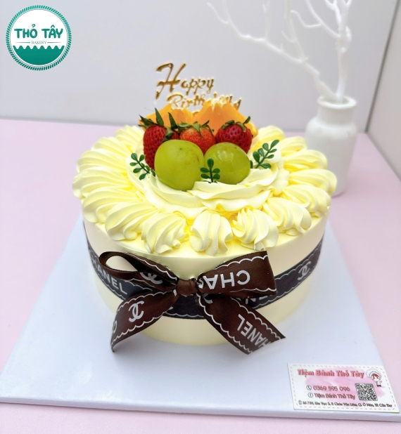 Bánh Kem trái cây hot tại Cần Thơ làm theo yêu cầu